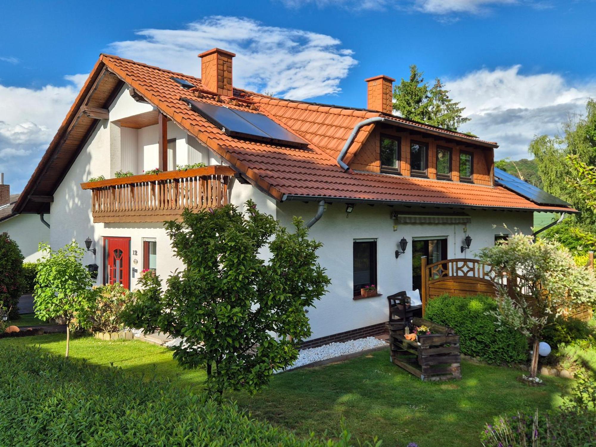 Ferienwohnung Fackiner Gemunden an der Wohra Bagian luar foto