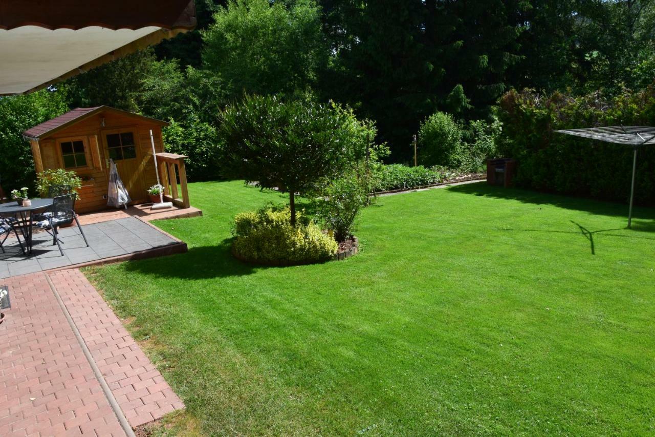Ferienwohnung Fackiner Gemunden an der Wohra Bagian luar foto